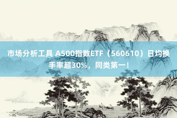 市场分析工具 A500指数ETF（560610）日均换手率超30%，同类第一！