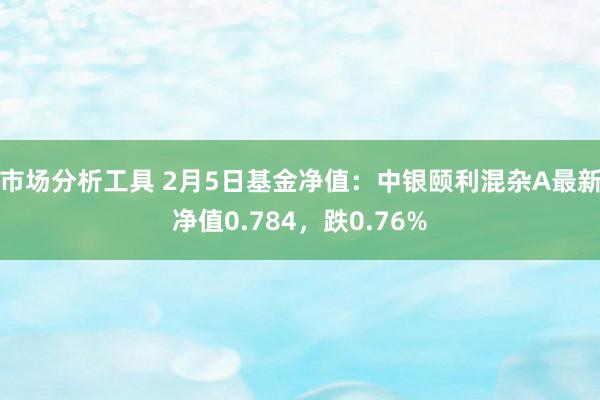 市场分析工具 2月5日基金净值：中银颐利混杂A最新净值0.784，跌0.76%